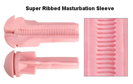 Super Ribbed Fleshlight sleeve